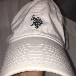 Polo white hat Like new